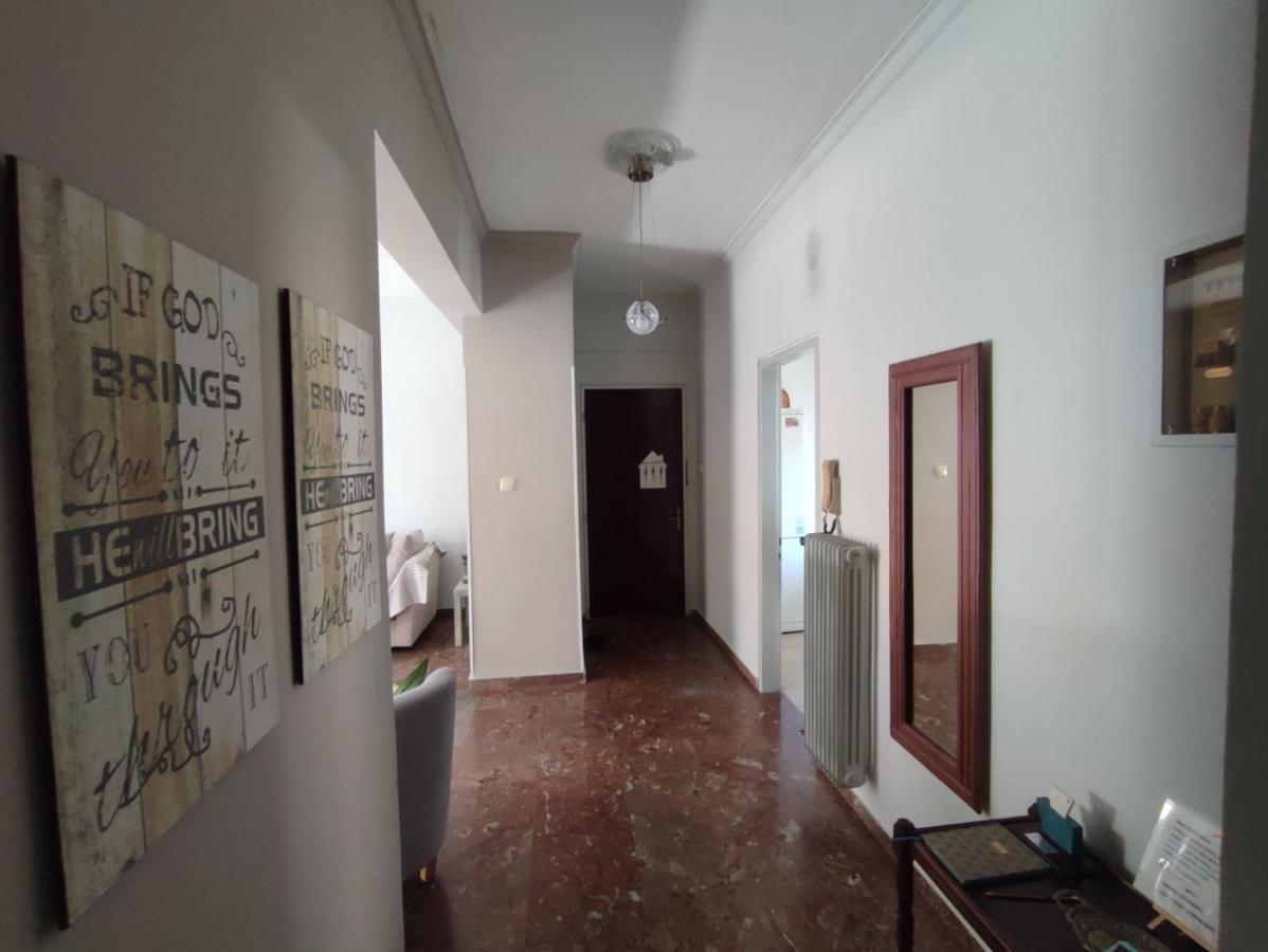 Appartamento 2 Br110 Sqm Free Parking Full Clima Patras Esterno foto